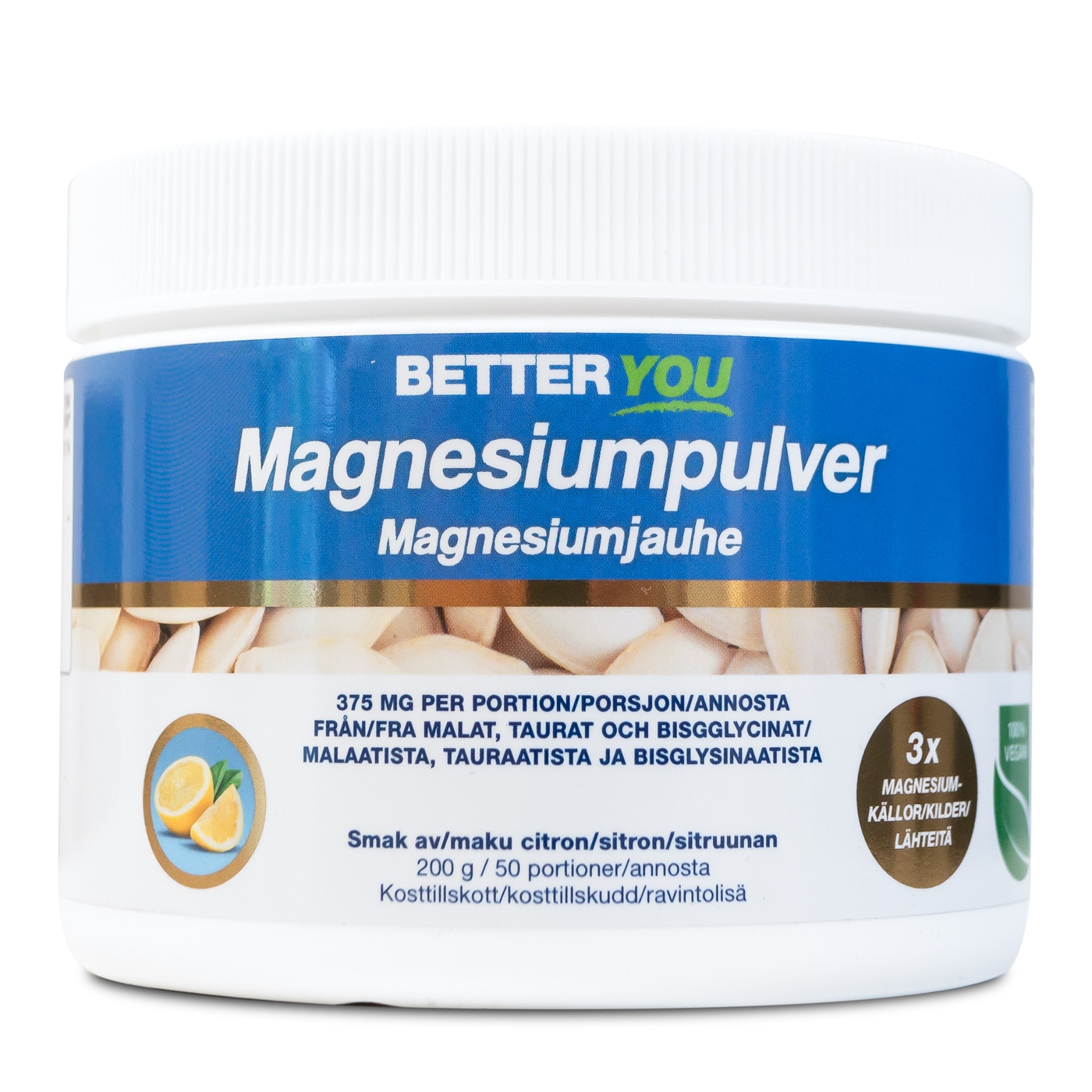 Magnesiumpulver 200 g - Citron